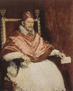 Diego Velazquez portrait of pope innocet x oil painting reproduction